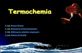 Termochemia - Uniwersytet Mikołaja Kopernika w Toruniu · Termochemia 2.3.1. Prawo Hessa 2.3.2. Równania termochemiczne 2.3.3. Obliczanie efektów cieplnych 2.3.4. Prawo Kirchoffa