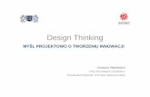 Design Thinking - Gazeta.plbi.gazeta.pl/im/7/17527/m17527507,JPNIEWSKA.pdf · 2015-03-06 · Design thinking - definicja Zespół Ok2fail K r e a t y w n o ść Inter -i multi - dyscyplinarno