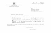 Druk nr 3166ozrss.pl/wp-content/uploads/2015/03/inforacja_o_realizacji_ustawy.pdf · Propozycje w zakresie zmian prawnych i rozwiązań systemowych dotyczących spółdzielczości