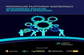 REGIONALNE PLATFORMY WSPÓŁPRACYzatrudnieniesocjalne.pl/wp-content/uploads/2017/07/...ZATRUDNIENIE SOCJALNE W GOSPODARCE SPOŁECZNEJ REGIONALNE PLATFORMY WSPÓŁPRACY raport końcowy
