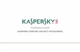 KASPERSKY ENDPOINT SECURITY FOR BUSINESSvs.kaspersky.pl/download/dokumenty/kesb/Kaspersky... · Kaspersky Lab KLIENCI KASPERSKY LAB Liczba producentów z branży IT, bezpieczeństwa