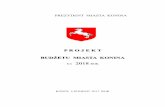 2018 - bip.konin.eubip.konin.eu/pdf/budzet2017/2018/...w danym roku budżetowym jest uchwała budżetowa. Uchwała budżetowa składa się z budżetu jst. i załączników. ... 2017r,