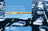 Zachowania transportowe mieszkańców polskich miast · 2020-05-28 · Determinanty zmian w zakresie zachowań transportowych 21 ... zaledwie co dziesiątego pojazdu zawierał się