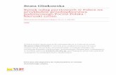 Beata Glinkowska - Muzeum Historii Polskibazhum.muzhp.pl/media//files/Ekonomiczne_Problemy_Uslug/... · 2017-11-12 · Rynek usług pocztowych w Polsce na przykładzie przedsiębiorstwa