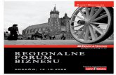 REGIONALNE FORUM BIZNESUk.wnp.pl/f/004/237/Raport o regionie.pdf · 2009-11-07 · 100 ha w Jaworniku. Inwestycyjną lokomotywą regionu jest Specjalna Strefa Ekonomiczna, ... -finansowych