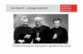Podsumowanie kampanii społecznej 2010 · 17 Znajomo ść daty Dnia Papieskiego Przed kampani ąN=635 (osoby, które wiedziały o Dniu Papieskim) Po kampanii N=727 (osoby, które
