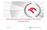 Skonsolidowane wyniki finansowe PKN ORLEN 2kwartał 2019r.transmisje.orlen.pl/Wyniki_2Q19_PL_final.pdf · Zintegrowany Raport Roczny PKN ORLEN 2018: VERVA StreetRacing: 24-25 sierpnia
