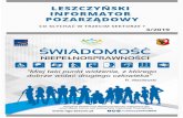 NGOngo.leszno.pl/files/51695/3-2019-Leszczynski-Informator...FB/LeszczyńskieNGO TW/LeszczyńskieNGO IG/LeszczyńskieNGO SKONTAKTUJ SIĘ Z NAMI TEL. 65 529 54 03 E-MAIL NGO@LESZNO.PL