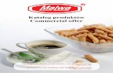 Katalog produktów Commercial offer · 2017-05-02 · cookies are bought by people on a diet, women who care about shape and slim figure, children in schools and of course people