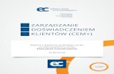 ZARZĄDZANIE DOŚWIADCZENIEM KLIENTÓW (CEM+)e-c.com.pl/cem+/cem+ec.pdfmarki, to jednocześnie stwierdzili spadek w budowaniu partnerstwa pomiędzy przedstawicielami poszczególnych