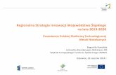 Regionalna Strategia Innowacji Województwa …...2014/01/23  · -„Regionalna Strategia Innowacji Województwa Śląskiego na lata 2013-2020” (j. pol. , ang., franc.) -„Model