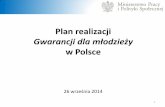 Gwarancji dla młodzieżyksow.pl/fileadmin/user_upload/ksow.pl/pliki/Mlodziez... · 2014-09-29 · Sytuacja młodych na rynku pracy w Polsce i Europie Bezrobocie pozostaje nadal głównym
