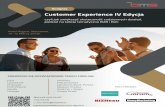 Customer Experience IV edycja - BMS...Przerwa na lunch 9:30 10:45 11:45 Jak zrobić z Klienta jednorazowego Klienta powracającego w B2B? Case study Gerda. •Co wpływa na decyzje