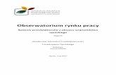 Obserwatorium rynku pracy - AIP UOinkubator.uni.opole.pl/wp-content/uploads/2017/09/...AIP UO inspirował się obowiązującą klasyfikacją PKD z 2007 r. (Polska Klasyfikacja (Polska