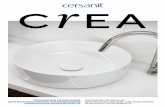 ВСТУП - Cersanit · служби окремих деталей. Crea — ванні кімнати майбутнього! Функціональна та стилістична