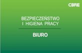 BEZPIECZEŃSTWO I HIGIENA PRACYbpcc.org.pl/.../13885/biuro_prezentacja_bhp.pdf · pomiarową stosowaną na potrzeby BHP • promieniowanie elektrostatyczne - jedyny problem mogą