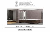 EOS PNW 5 - sanline.by€¦ · Firma Radaway Sp. z o.o. z siedzibą w Poznaniu przy ulicy Góreckiej104 udziela 24 miesięcznej gwarancji na kabiny prysznicowe oraz zapewnia serwis
