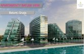 prezentacja Batumi View - Gruzja dla Ciebie...Trzy apartamentowce o różnych powierzchniach, dostosowane do potrzeb mieszkańców. 810 apartamentów. Bloki A i C będą 12-piętrowe,