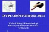 Prezentacja programu PowerPointwbib.uwm.edu.pl/sites/default/files/uploads/... · Misją Fundacji jest wspieranie rozwoju gospodarczego Regionu, w szczególności podejmowanie działań
