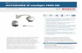 AUTODOME IP starlight 7000 HD - iVolta.pl CCTV/Karty... · z systemem Bosch Video Management System (BVMS), który zapewnia większe możliwości w zakresie zarządzania obrazem i