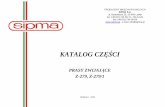 KATALOG CZ CI - agrotechnika24.plagrotechnika24.pl/img/cms/Sipma Z-279, Z-279-1_wydanie I 2010.pdf · str. 7 Rama główna kompletna 5279-010-500.01 Tablica 1 Nr na rys. Nr rysunku