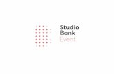 Event - Studio Bank · 2018-03-22 · Produkcja WIFI I STREAMING - szybkie i pewne #!cze internetowe. SYSTEMY WYSTAWIENNICZE - mobilny system Cleverframe - zabudowa scenograficzna,