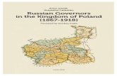 Russian Governorstonik-libra.pl/wp-content/uploads/2019/07/Russian-Governors.pdf · 10 RSSIAN GOERNORS IN THE KINGO O POLAN ł18671918 The process of depolonisation of local administration