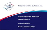 Doświadczenia KSC S.A. - stc.pl STC 2016 24 Zaprawy insektycydowe W doświadczeniu brały udział zaprawy insektycydowe, które zostały zarejestrowane w Polsce do zaprawiania nasion