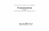 KOMPUTER NA RĘKĘ Suunto€¦ · Sunnto G6 posiada 5 różnych trybów, w których są wyświetlane następujące informacje: • CZAS (TIME): podgląd godziny, daty, stopera i alarmów,