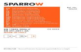 SPARROW - Climbing Technology · SPARROW 89/686/CEE - Personal Protective Equipment against falls from a height Ref. No. 2D646 EN IT FR DE ES PT NO DK CZ PL RU JP CN Self-braking