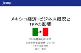 TPPの影響jp.camaradojapao.org.br/upload/files/7.MexicoCuba.pdfGM City Express Renault Pickup (SOP 2016) NISSAN-DAIMLER Salamanca, Guanajuato (NEW PLANT) -Aguascalientes Production: