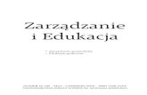 Zarządzanie i Edukacjawarszawa.janski.edu.pl/files/wydawnictwo/ZiE 106/ZiE_106.pdfModel klienta budowany w celu realizacji projektu CRM powi-nien więc być spójny w ramach całej