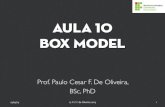Aula 10 box Model - WordPress.com · Aula 10 box Model Prof. Paulo Cesar F. De Oliveira, BSc, PhD 27/05/15 © P C F de Oliveira 2015 1