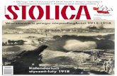 Kalendarium styczeń-luty 1918warszawa-stolica.pl/wp-content/uploads/2019/01/Stolica_1-2_2018.pdf · jakość powietrza w stolicy i pozwala-jący poznać prognozy stężeń pyłów
