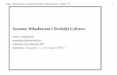 Systemy Wbudowane i Techniki Cyfrowe · 3. Dolinski Jarosław:.´ Mikrokontrolery AVR w praktyce, btc ISBN: 83-910067-6-X, Warszawa 2003, 2004 4. Andrzej Pawluczuk : Sztuka programowania
