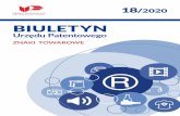 BIULETYN - uprp.gov.pl · Urząd Patentowy RP – na podstawie art. 1461 ust. 1 i 3, art. 1521a oraz art. 2331 ustawy z dnia 30 czerwca 2000 r. Prawo własności przemysłowej (Dz.U.