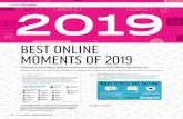 BEST ONLINE MOMENTS OF 2019 · 2019-12-10 · Optometry, takes place each year at the end of July in Fort Lauderdale, Florida. MOD contributor Mitch Ibach, OD, goes the distance,