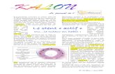 Le stent « actifch-douarnenez.bzh/sites/default/files/inline-files/Kalon... · 2018-02-13 · Le journal de l’ N° 38 Mars / Avril 2016 L’angioplastie coronaire au ballon (KALON