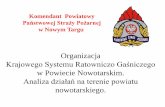Organizacja - nazwa.pljablonka.nazwa.pl/v2/downloads/inne/Prezentacja3.pdf · 2014-05-05 · Gmina Krościenko 15 Gmina Lipnica Wielka 7 Gmina Łapsze Niżne 27 Gmina Nowy Targ 63