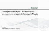 Udostępnianie danych z pakietu Ratusz praktyczne ...konwent.spnt.pl/files/5613/9928/0599/2Pakiet_Ratusz_-_REKORD_SI.pdf · CEIDG –Centralna Ewidencja i Informacja o Działalności