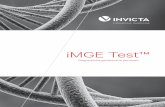 iMGE Test™ - INVICTA Genetics · Badanie diagnozujące obecność wad chromosomowych oraz ... chromosomowych oraz dane o płci płodu. W przeciwieństwie do metod cytogenetyki klasycznej: