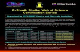 ess.inﬂibnet.ac - INFLIBNET Centre · Prof J P Singh Joorel Shri Ashok Kumar Rai Director Scienst E (CS) Informaon and Library Network Centre Shri Arvind Pachhapur