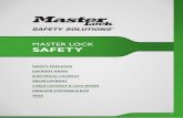 MASTER LOCK SAFETY · 14.6cm high x 7.9cm wide heavy duty English tags. Clear adhesive overlay allows tags to be personalized onsite. 9.5mm diameter brass grommet withstands 22kg