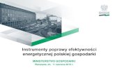Konsultacje NEEAP2 19.10...Projekt nowej ustawy o efektywności energetycznej – wdrażający przepisy dyrektywy 2012/27/UE 3 4 4 Pierwszy Krajowy Plan Działań na rzecz efektywności