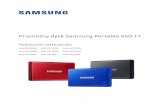 Przenośny dysk Samsung Portable SSD T7 - Amazon S3 · SSD jest skrótem od Solid State Drive, a to oznacza, że napęd ten nie posiada żadnych ruchomych części. Dane chronione