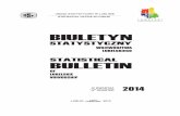 BIULETYN - lublin.stat.gov.pllublin.stat.gov.pl/.../5/16/1/biuletyn_iv_kw_2014.pdf · biuletyn statystyczny statistical bulletin wojewÓdztwa lubelskiego of lubelskie voivodship urzĄd