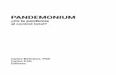 PANDEMONIUM · 2020-07-30 · Pandemonium ¿De la pandemia al control total? 1era. edición: Mayo 2020 Editores: Carlos Beltramo, PhD y Carlos Polo Samaniego, directores de las oficinas