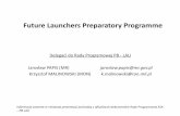 Future Launchers Preparatory Programme€¦ · As stated in the FLPP Period NEO revised Declaration one general objective of FLPP NEO is to develop a portfolio of Flagship Demonstrators