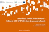 Prezentacja programu PowerPointrpo-wupolsztyn.praca.gov.pl/documents/3210657/4209113/... · 2017-09-15 · miasto Olsztyn/ nidzicki, szczycieński, mrągowski/ węgorzewski, giżycki,