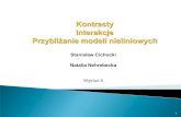Ekonometria - Stanisław Cichocki 20.11...W standardowym modelu liniowym zakładamy, że wpływ poszczególnych zmiennych niezależnych na oczekiwaną wartość zmiennej niezależnej